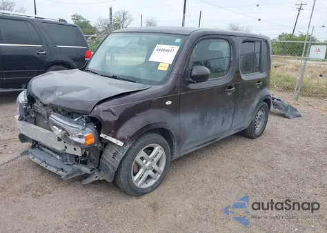 2012 Nissan Cube 1.8 Sl из США, поврежденный, VIN JN8AZ2KRXCT254324